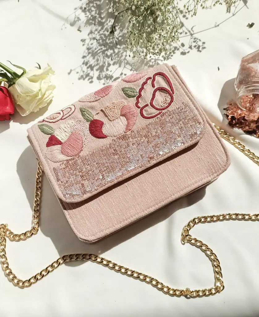 Blush Pink Sling Bag
