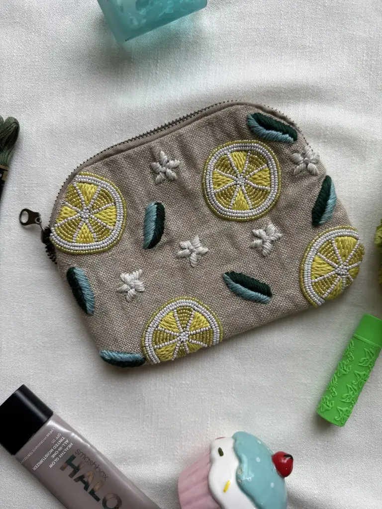 Jute Lemonade Pouch