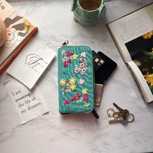 Wild Flower Wallet